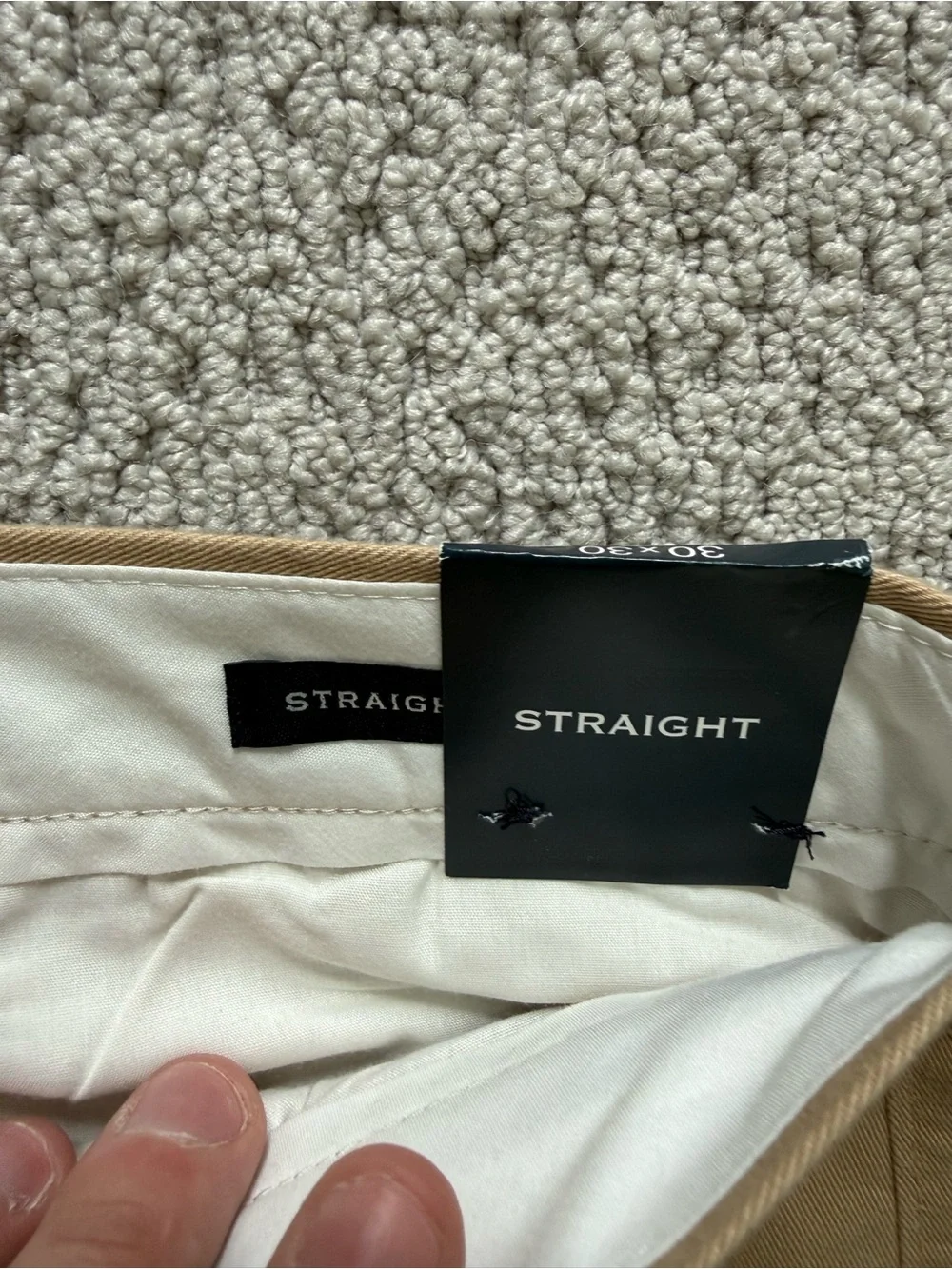 JCrew Men’s Tan Straight Fit Chino Pants - NWT size 30x30
